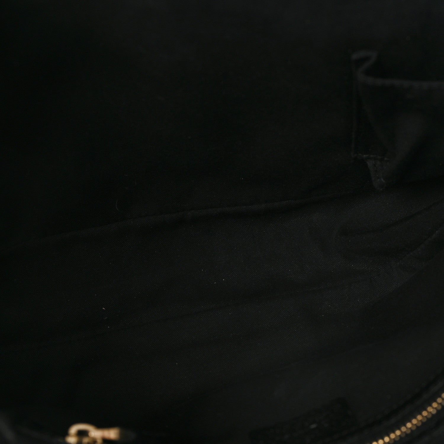 Monogram Medium Charmy Shoulder Bag Black
