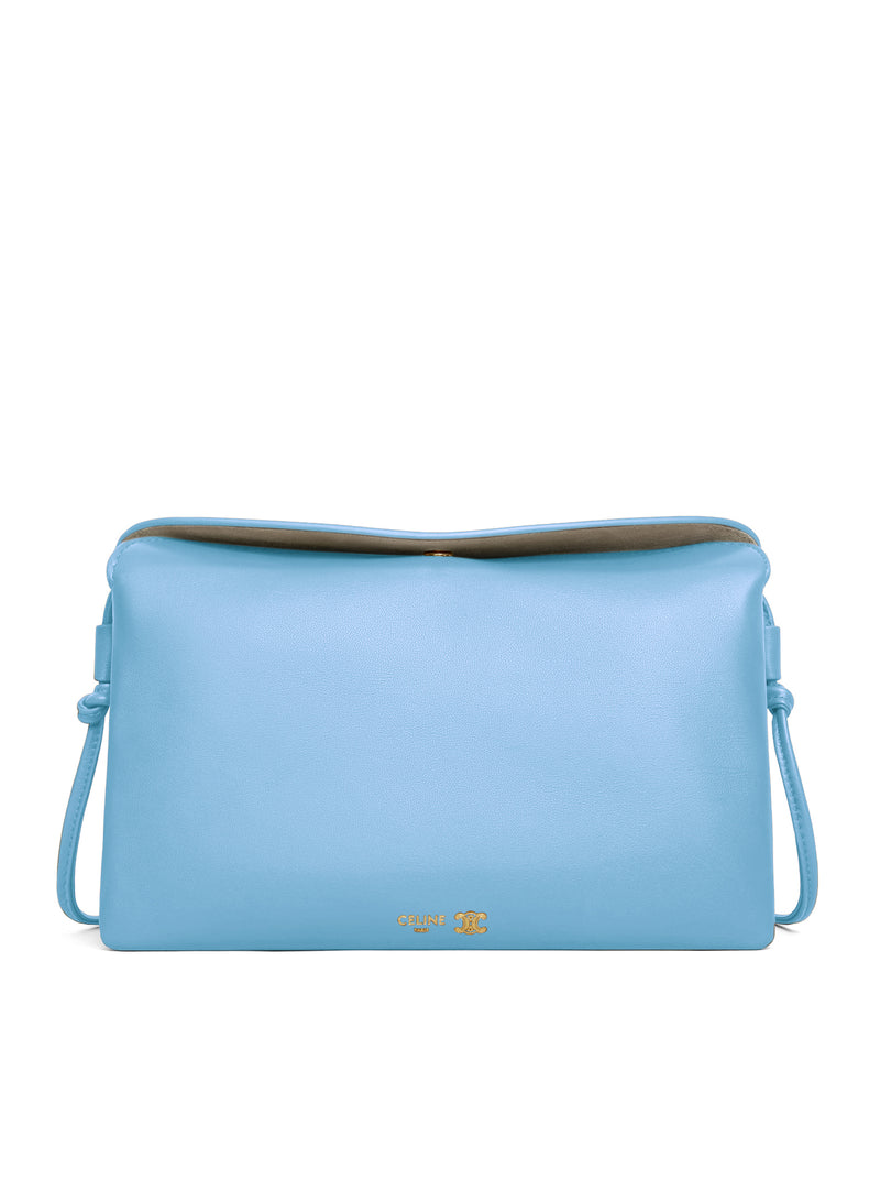 Celine Women Trio With Flap In Smooth Calfskin