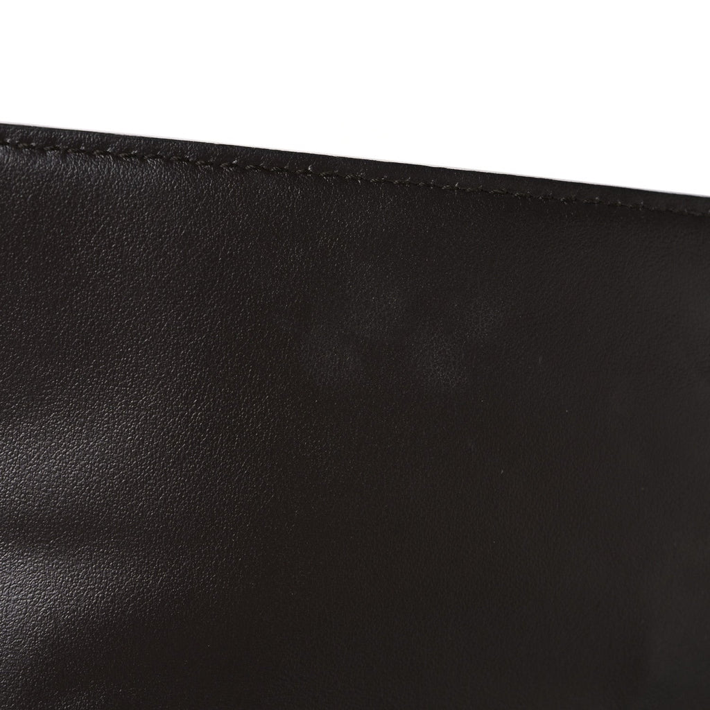 Nappa Intrecciato Long Andiamo Top Handle Clutch Fondant