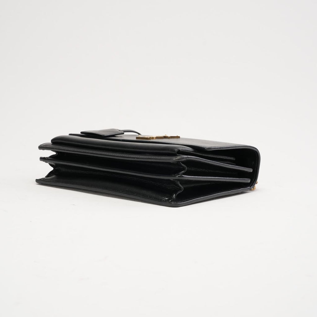 Saint Laurent Calfskin Medium Sunset Black 2020