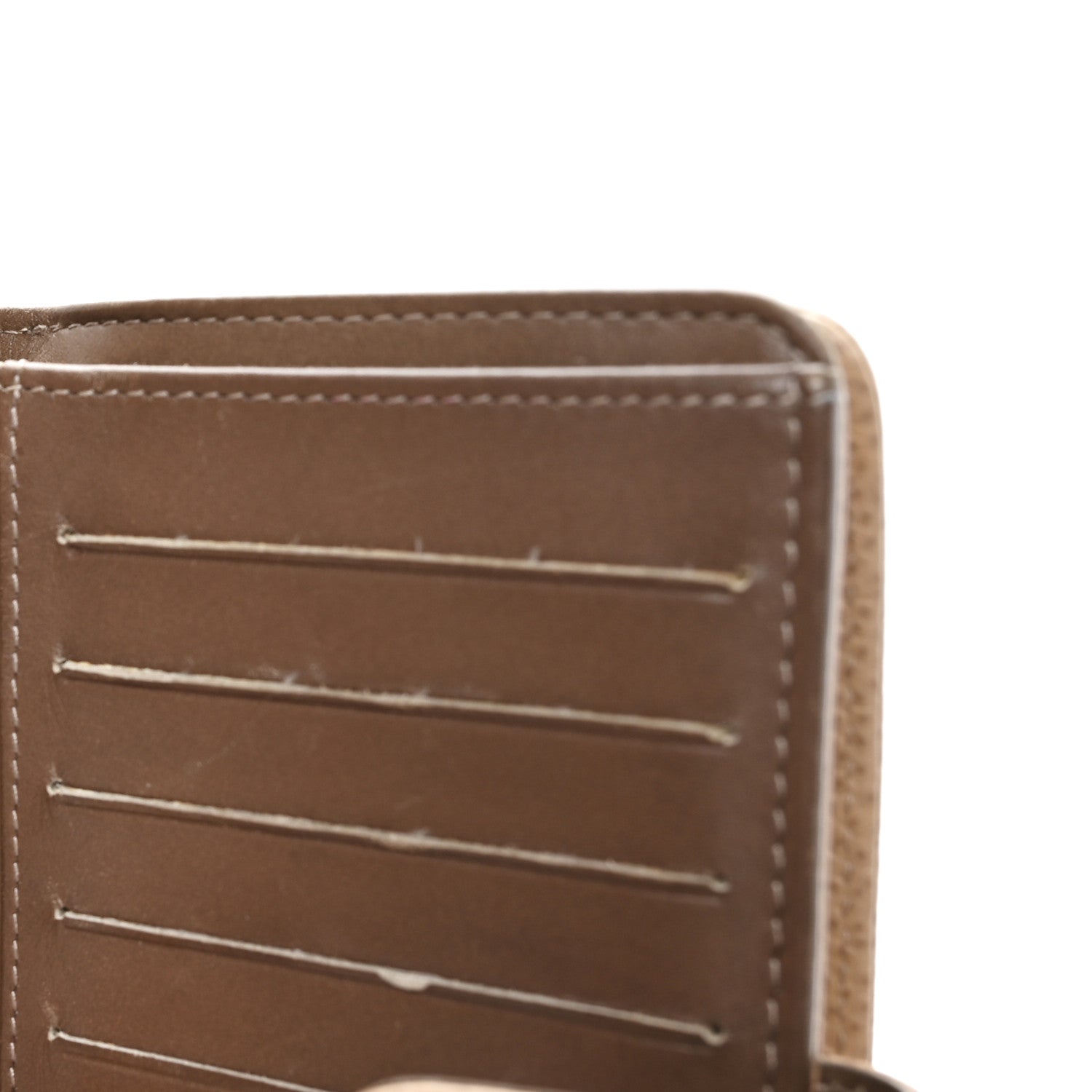 Caviar Timeless CC French Wallet Beige