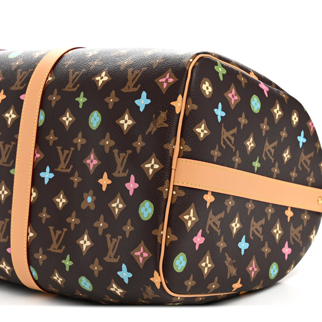 Monogram Craggy Keepall Bandouliere 50 Chocolate