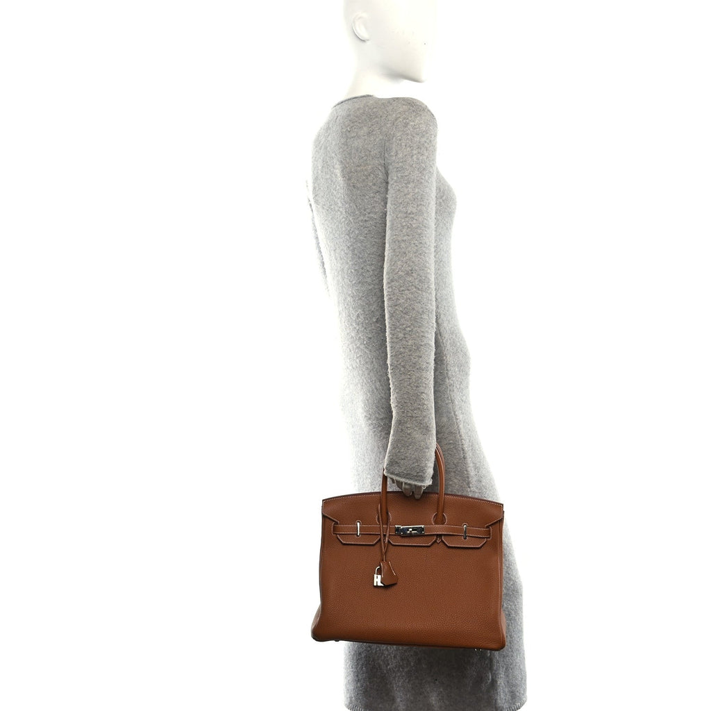 Togo Birkin 35 Gold
