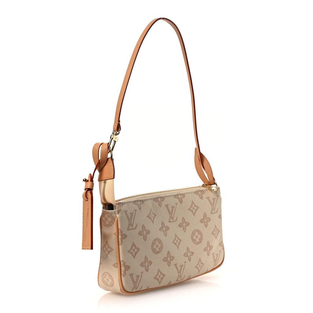 Monogram Origine Lin Pochette Accessories Linen