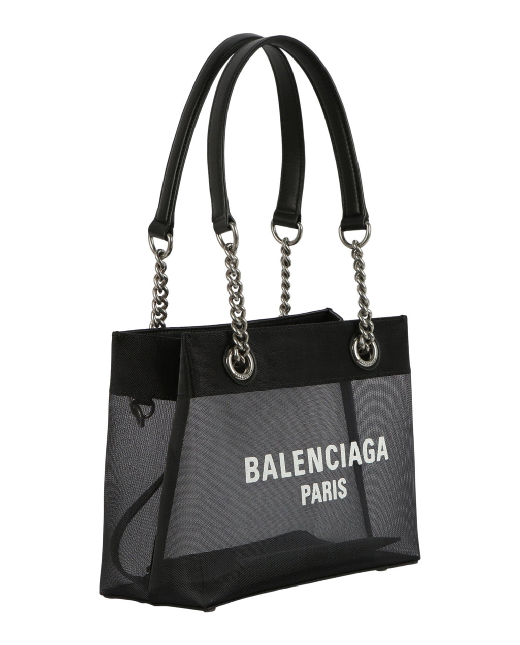 Balenciaga Womens Small Duty Free Mesh Tote