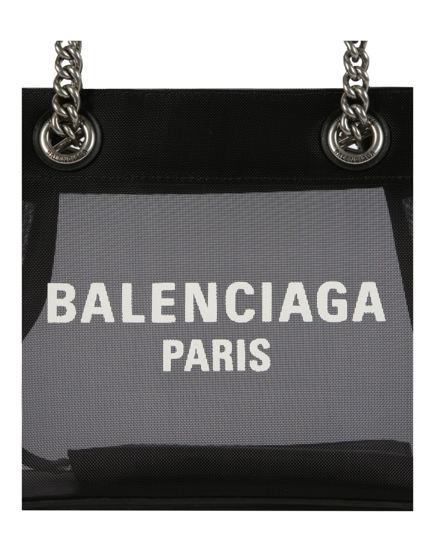 Balenciaga Womens Small Duty Free Mesh Tote