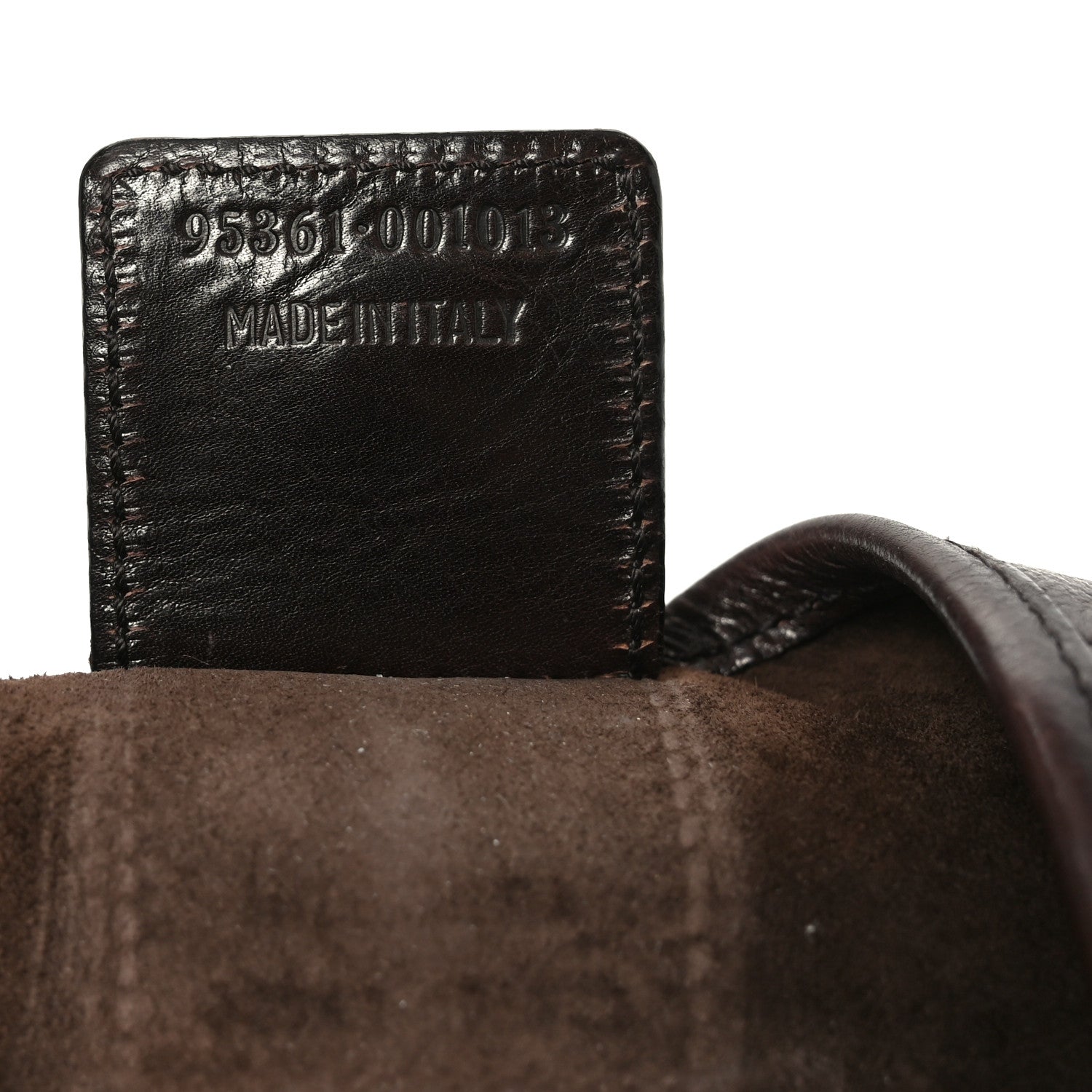 Buffalo Leather Horn Medium Mombasa Bag Brown