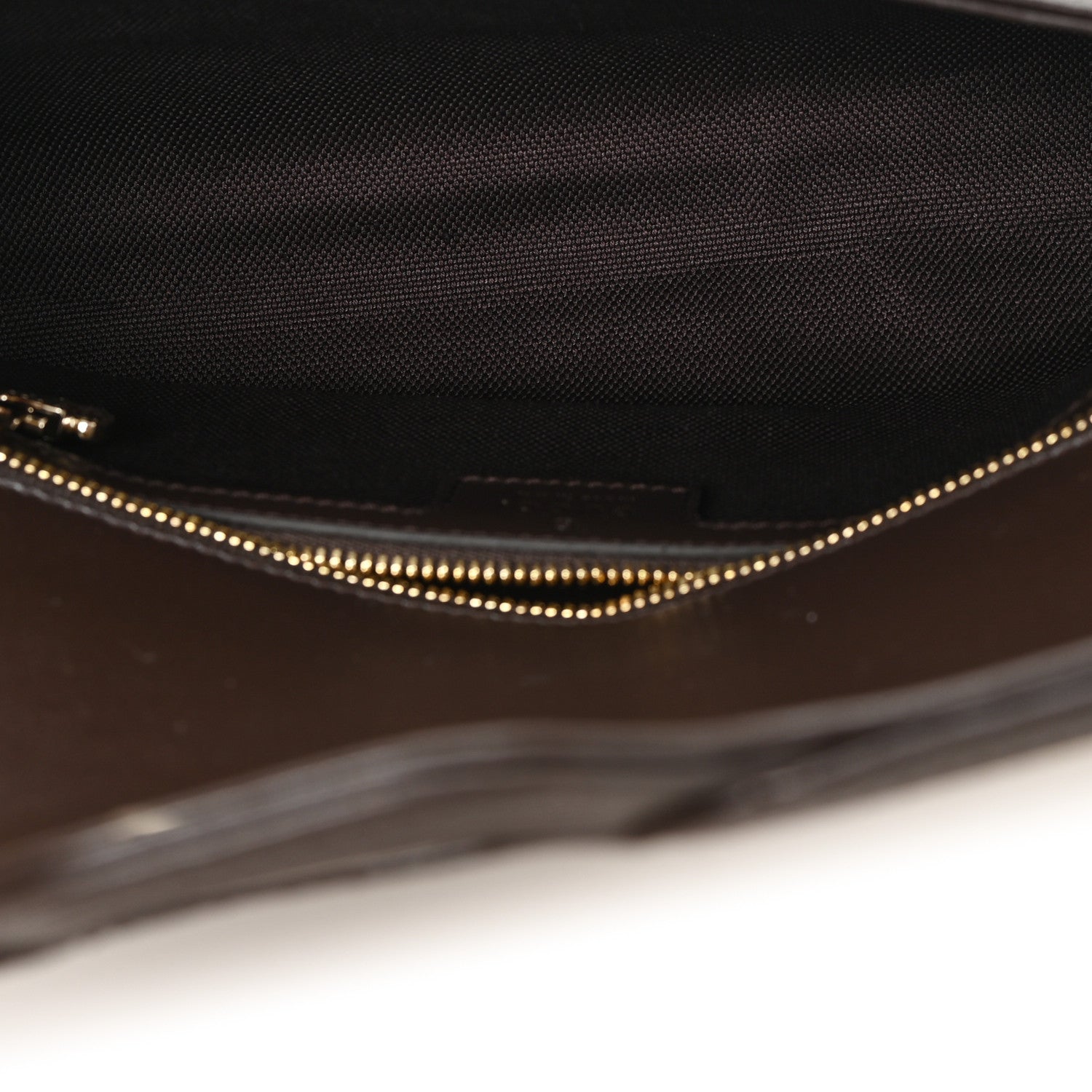 GG Monogram Small Luce Shoulder Bag Beige Ebony