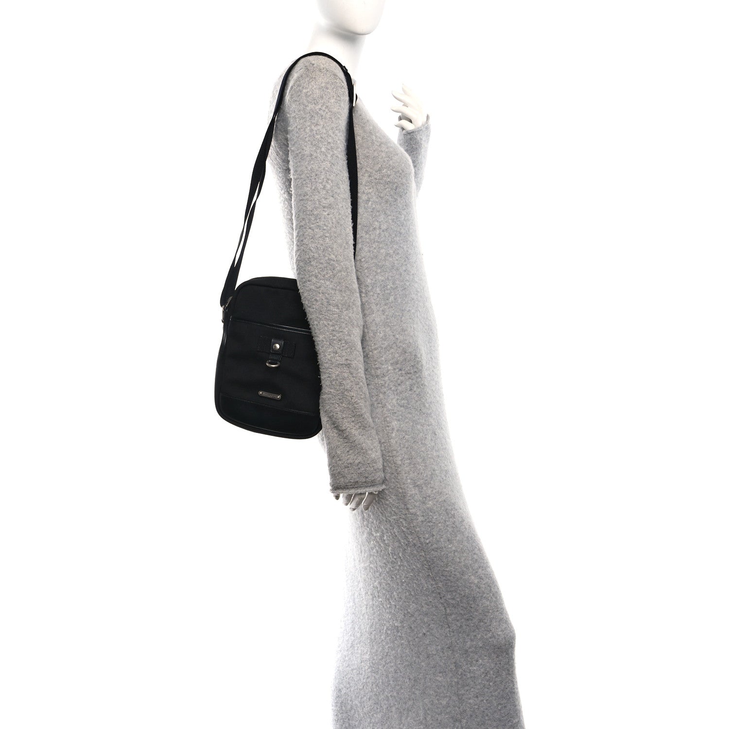 Canvas Rivington Race Pouch Black