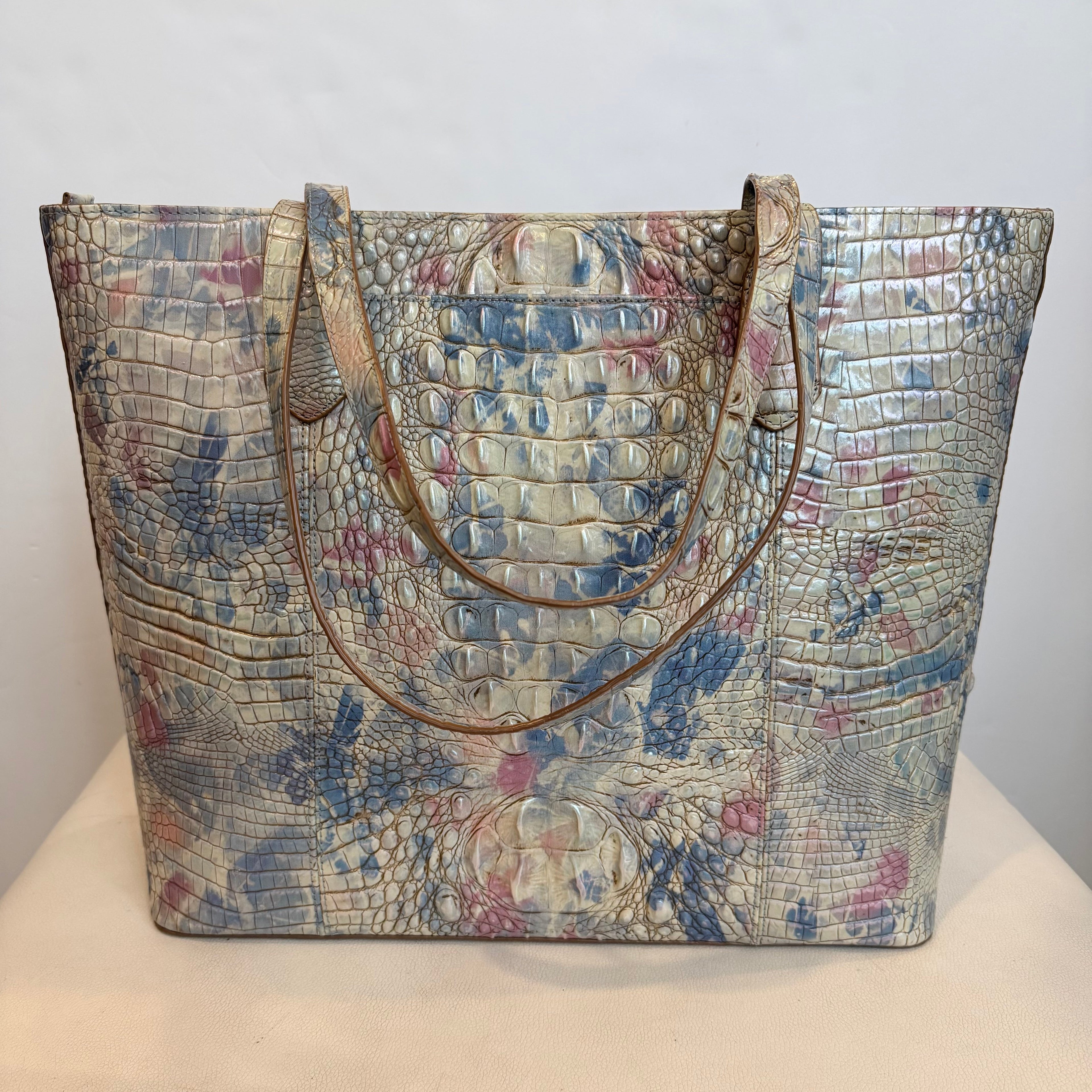 BRAHMIN Large Misha Reverie Melbourne Leather Tote Shoulder Bag NWOT