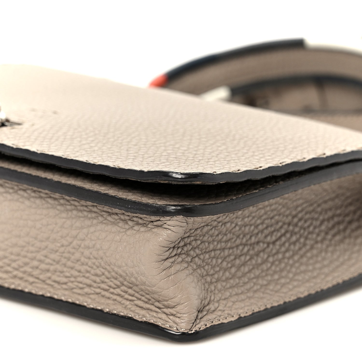 Cuoio Romano Selleria Piping Messenger Bag Corda Multicolor