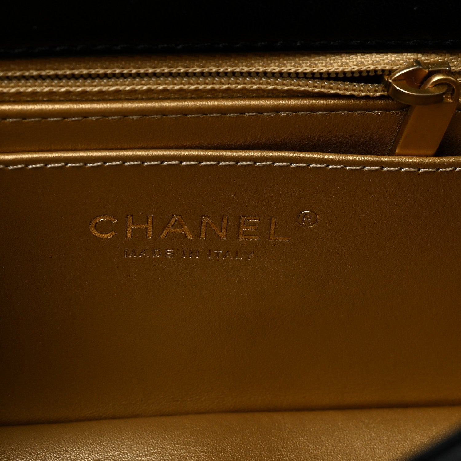 Lambskin Quilted Mini Rectangular Pearl Crush Flap Black