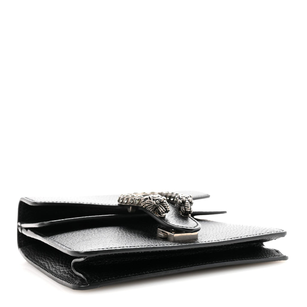 Calfskin Mini Dionysus Shoulder Bag Black