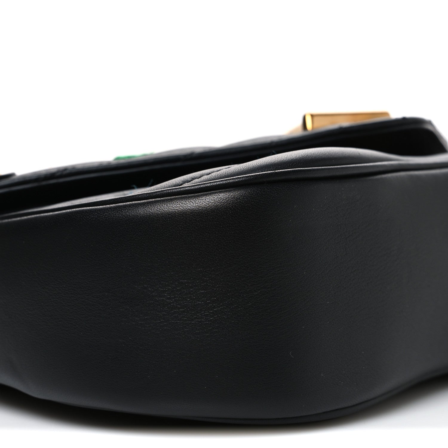 Calfskin Embroidered New Wave Chain MM Black