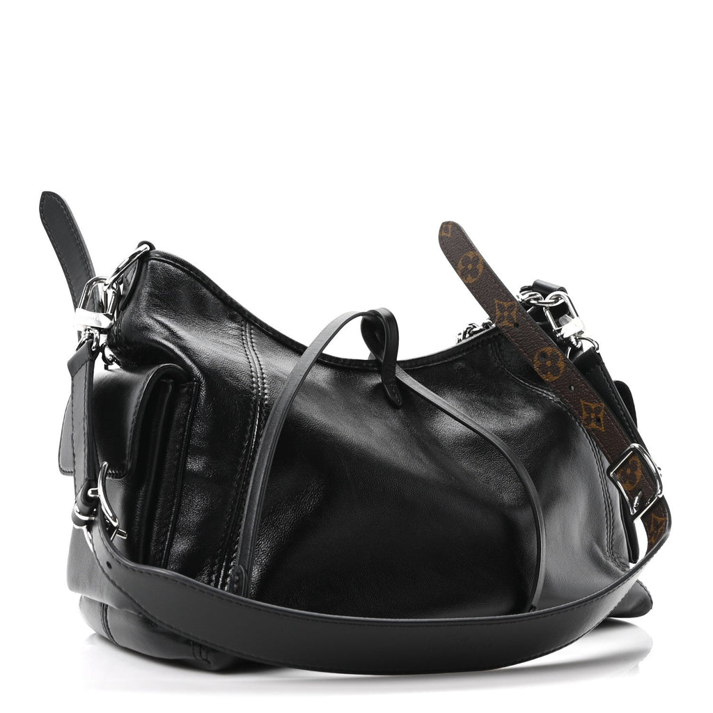 Lambskin CarryAll Cargo Vibe PM Black