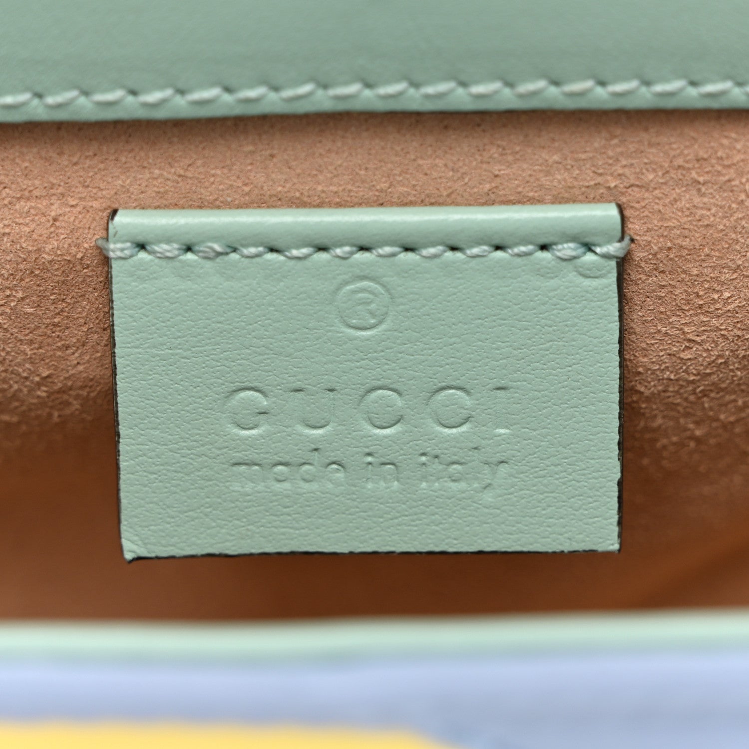 Calfskin Matelasse Diagonal Super Mini GG Marmont Shoulder Bag Multicolor Pastel