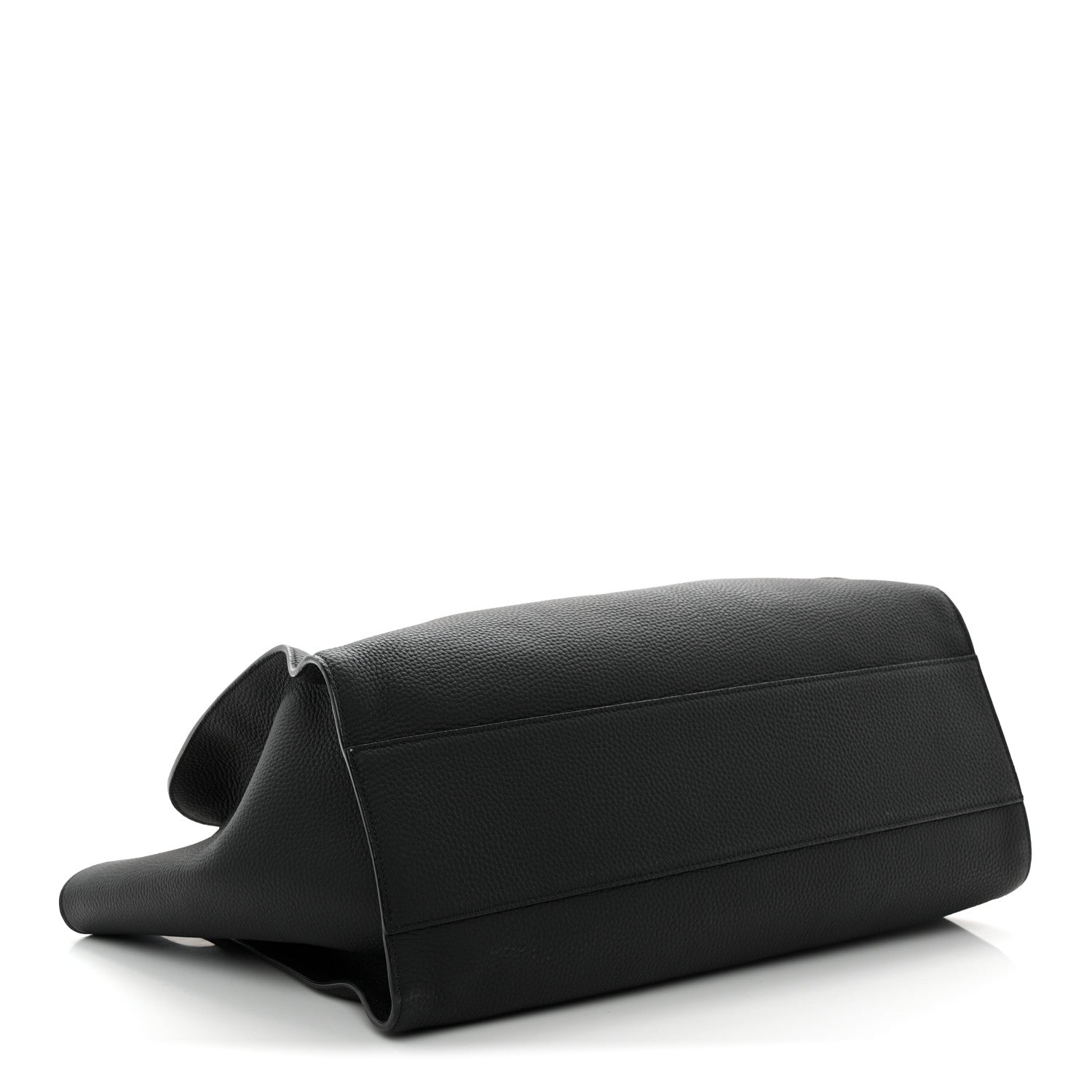 Matte Grained Calfskin Marlo 17 Black