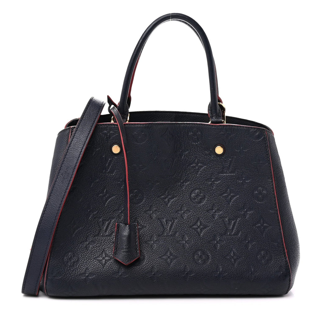 Empreinte Montaigne MM Marine Rouge
