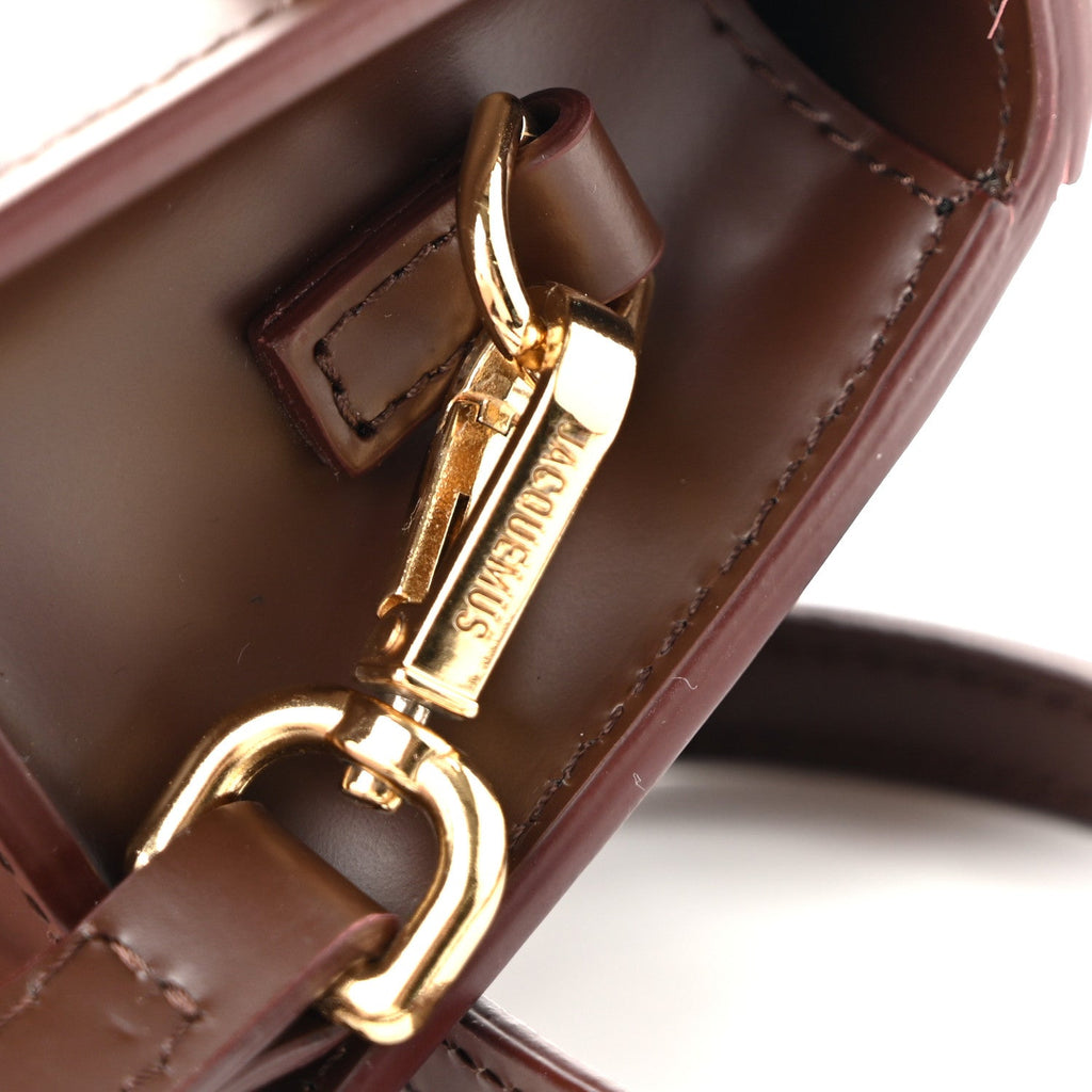 Smooth Calfskin Le Bambino Dark Brown