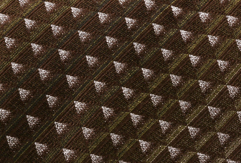 Gianfranco Ferre J092 U4J Brown Silk Mens Tie