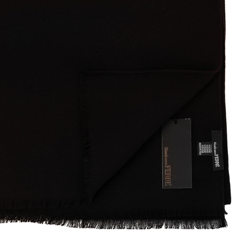Gianfranco Ferre Black Pashmina Scarf