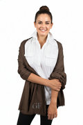 Gianfranco Ferre Brown Pashmina Scarf