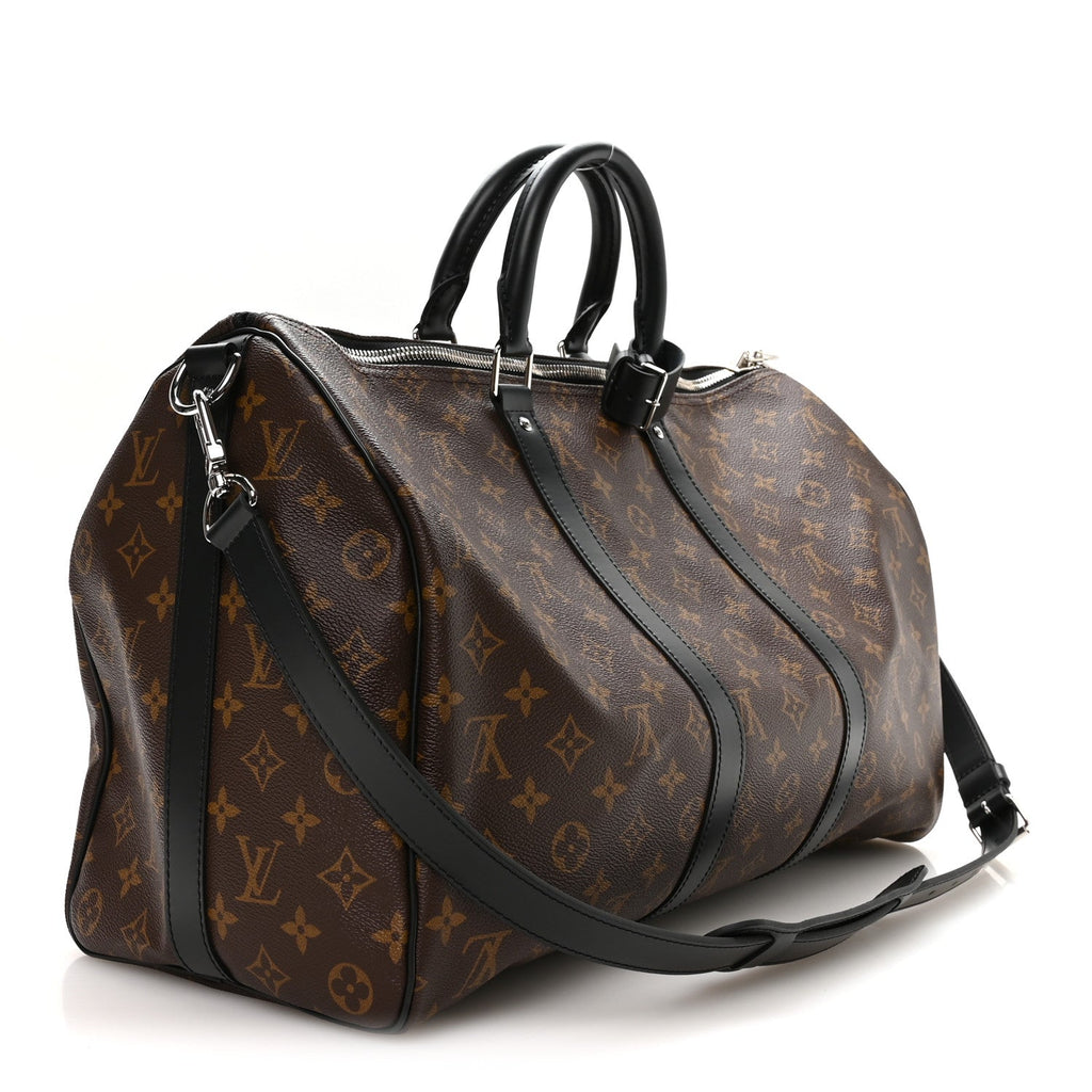 Monogram Macassar Keepall Bandouliere 45