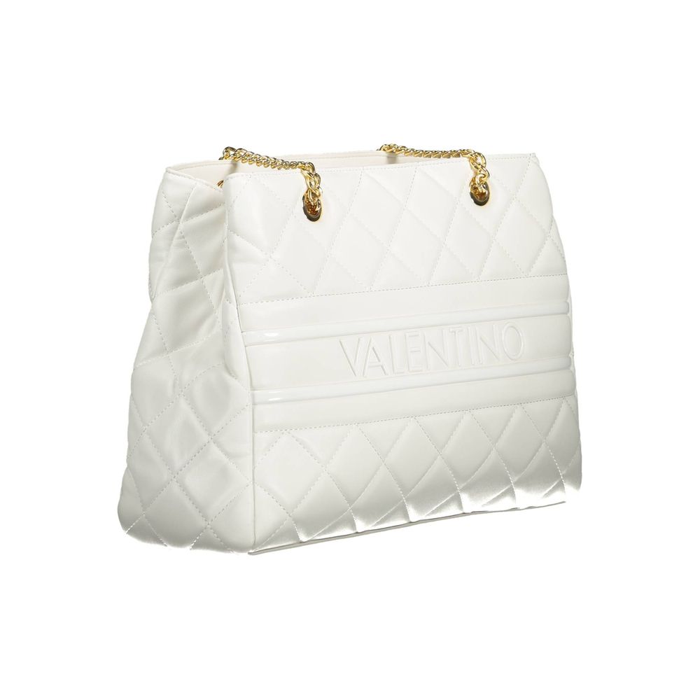 Mario Valentino Bianco Polyurethane Women Shoulder Women's Bag