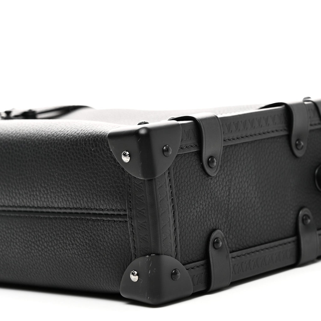 Calfskin Side Trunk MM All Black