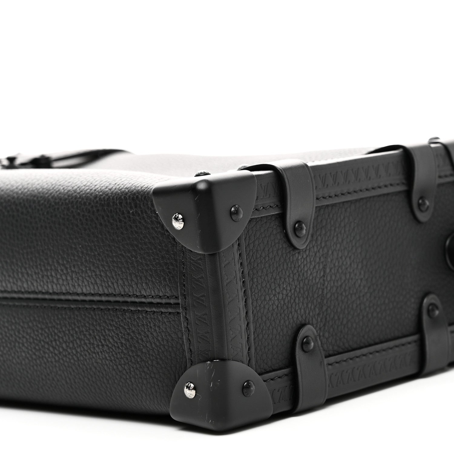Calfskin Side Trunk MM All Black