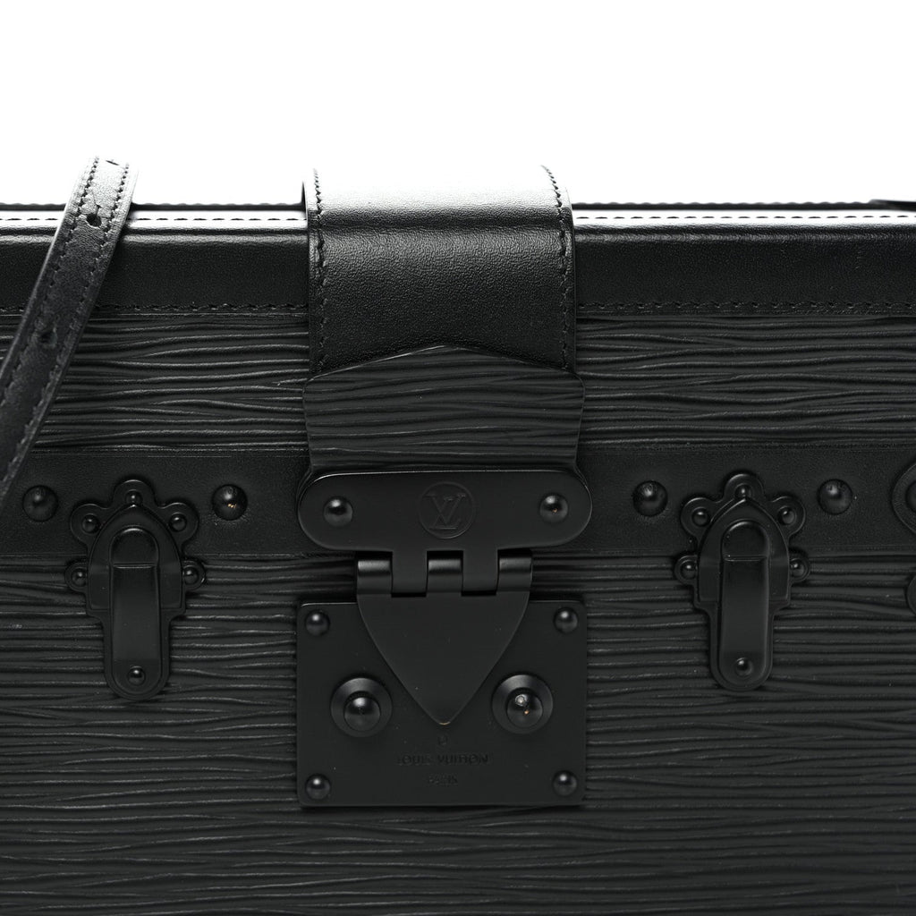 Epi Monochrome Petite Malle Black