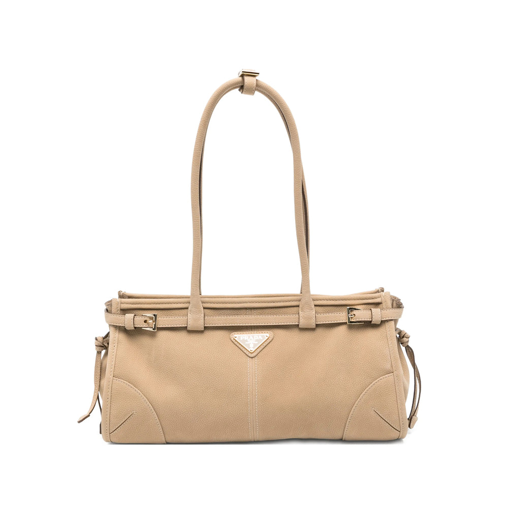 Prada Neutrals Shoulder Bags Women