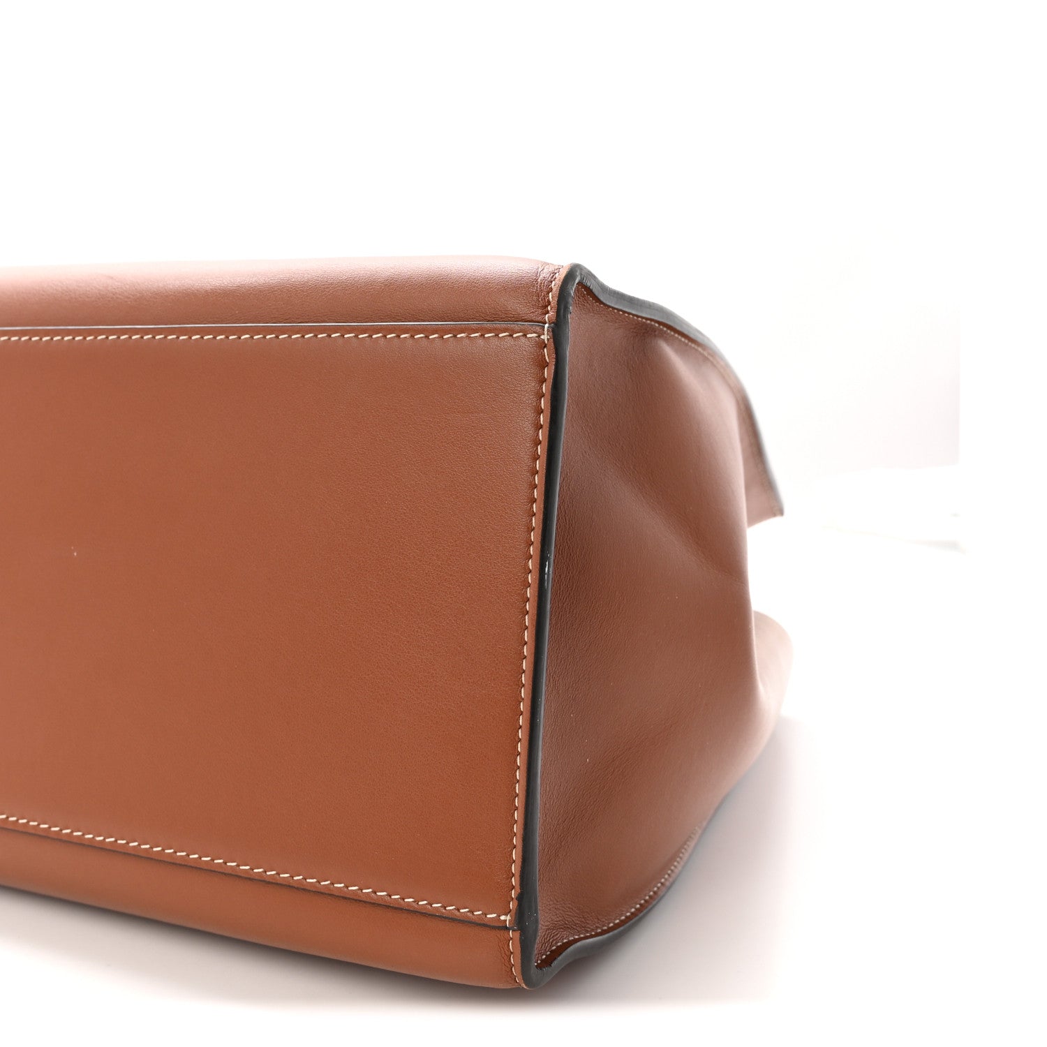 Smooth Calfskin Cabas 16 Bag Tan