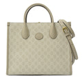 Gucci GG Supreme Interlocking G Canvas Tote Bag