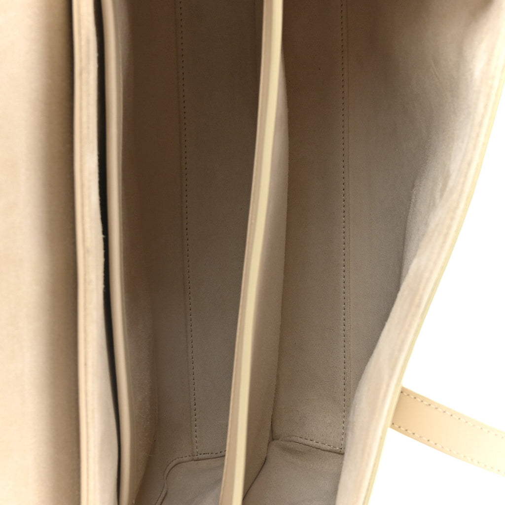 Calfskin Medium Soft 16 Bag Light Grey