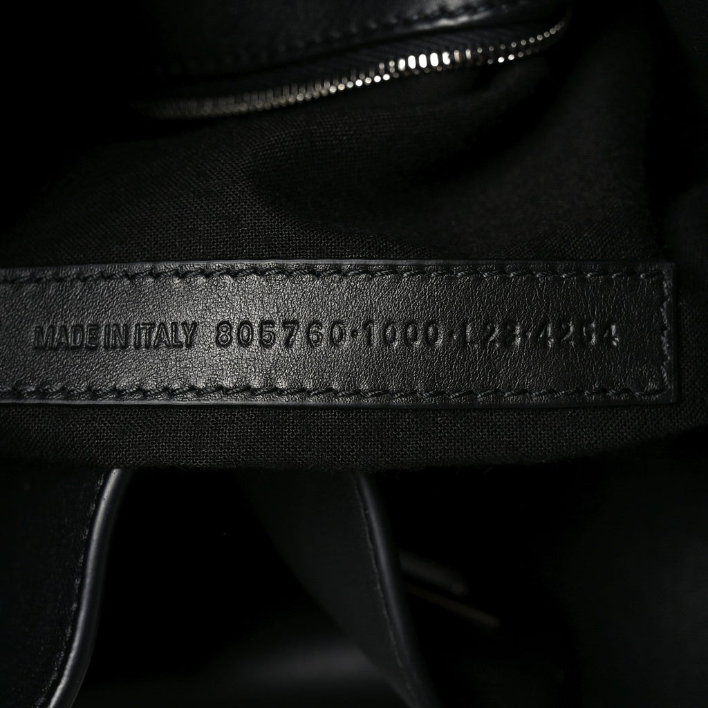 Smooth Calfskin Medium Bel Air Shoulder Bag Black