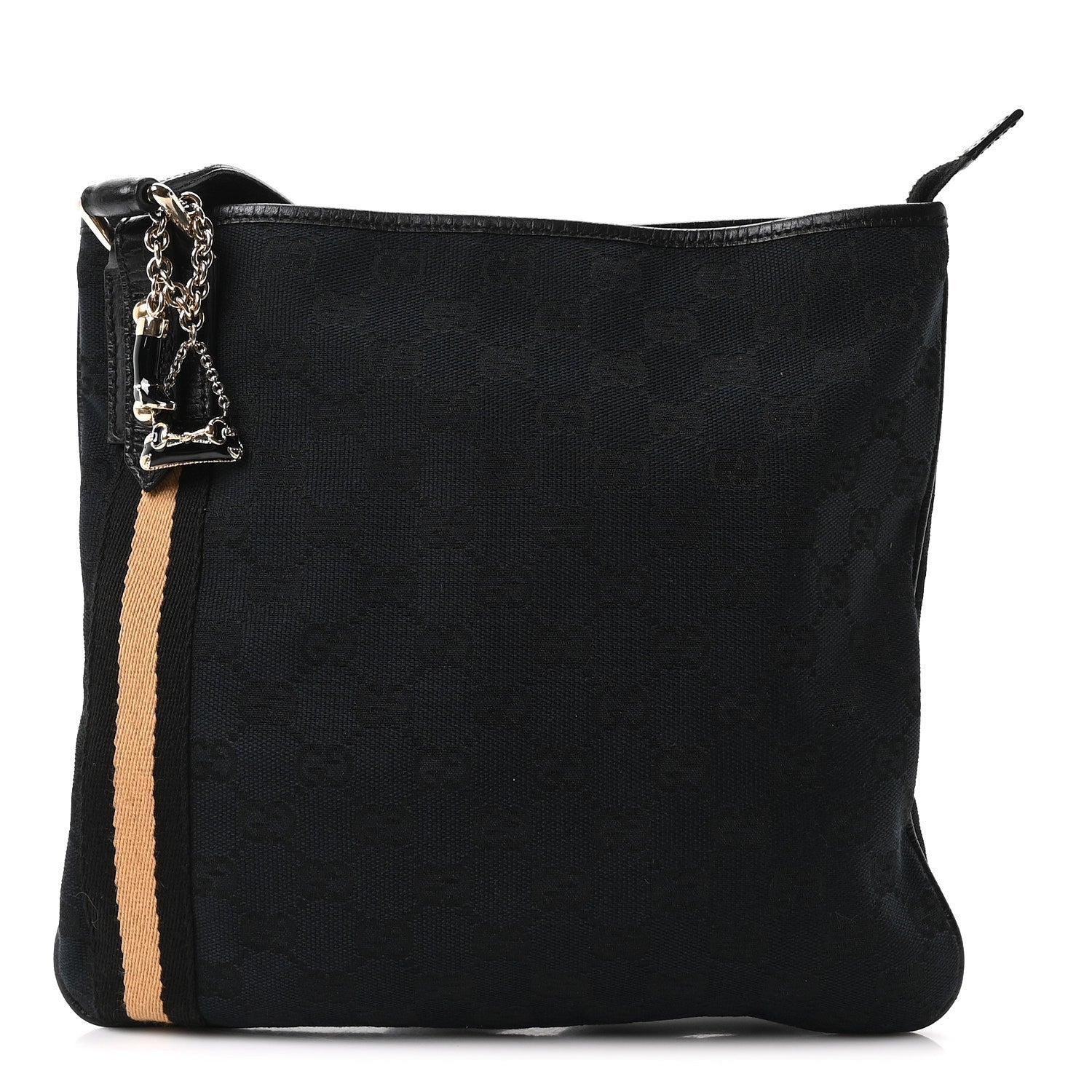 Monogram Jolicoeur Charms Messenger Bag Black