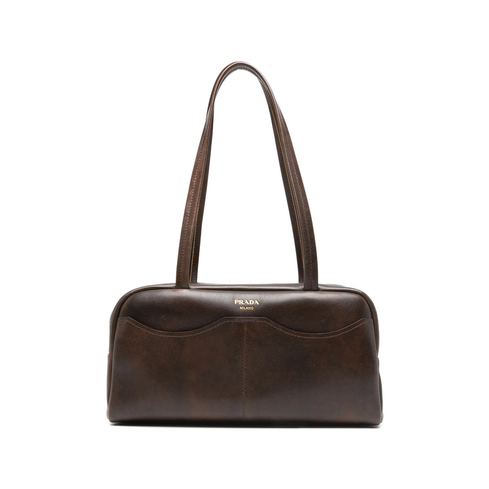 Prada Brown Shoulder Bags Women