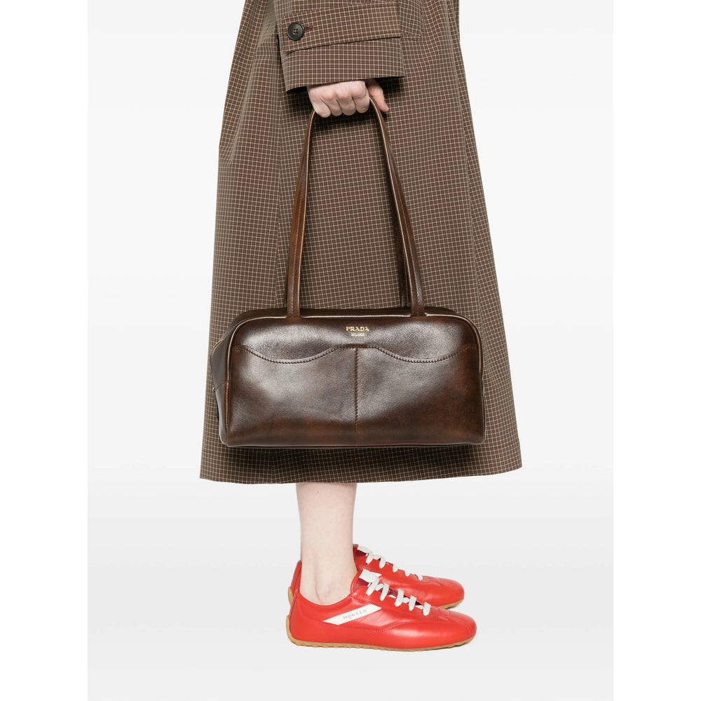 Prada Brown Shoulder Bags Women
