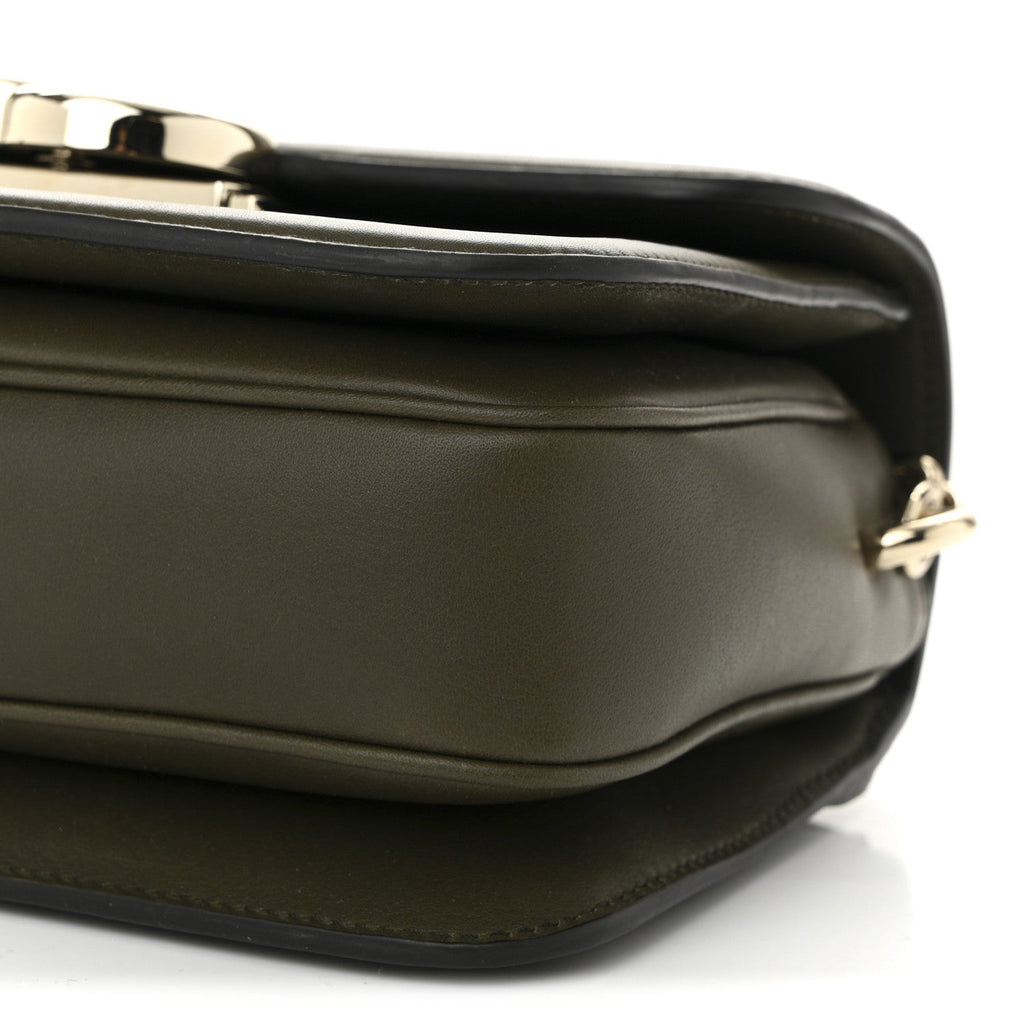 Monogram Small Gucci Go Shoulder Bag Luscious Green