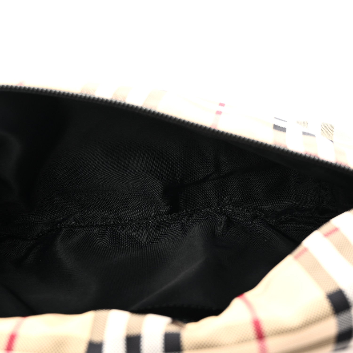 Nylon Vintage Check Medium Sonny Bum Bag Archive Beige Black