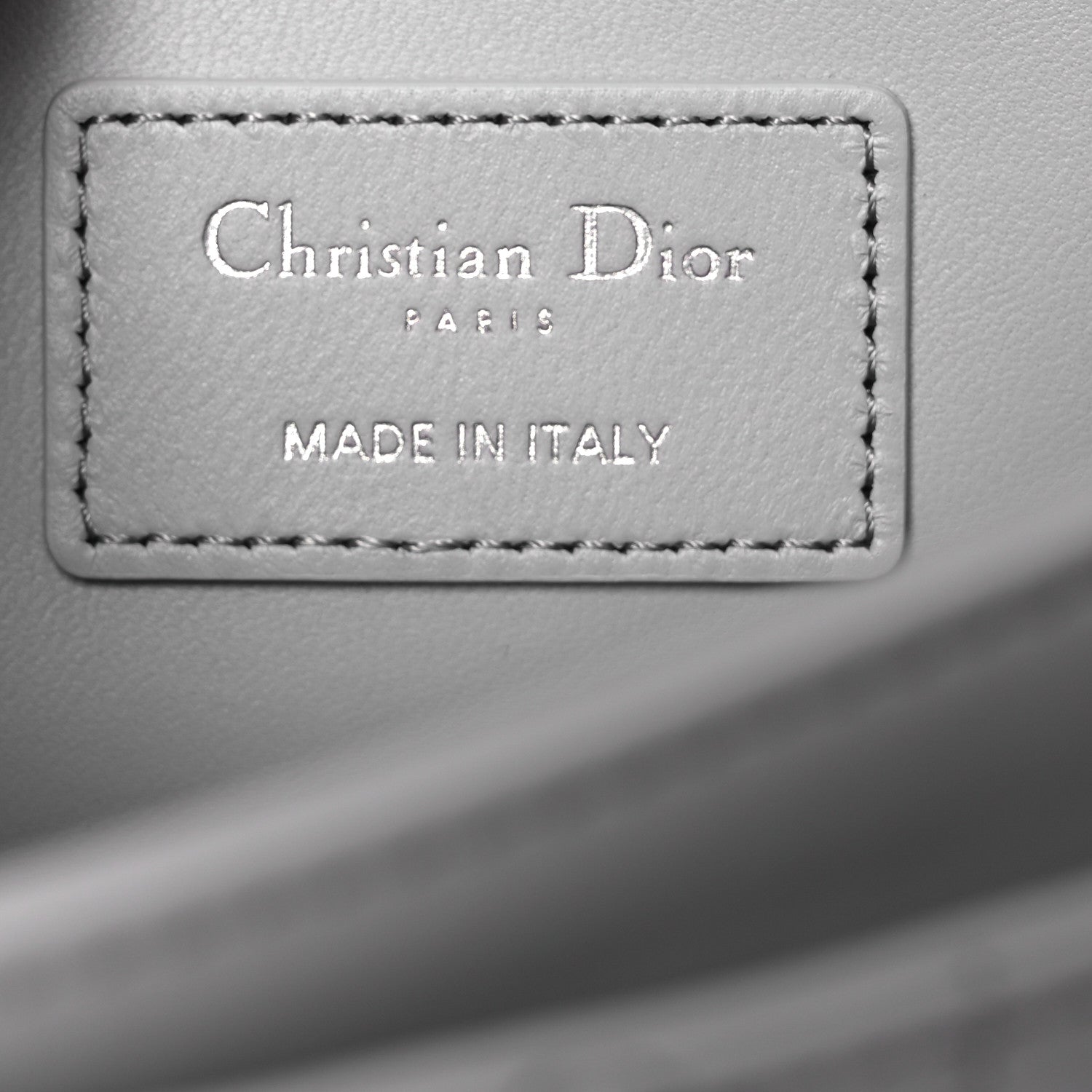 Lambskin Cannage My Dior Top Handle Bag Cloud Blue