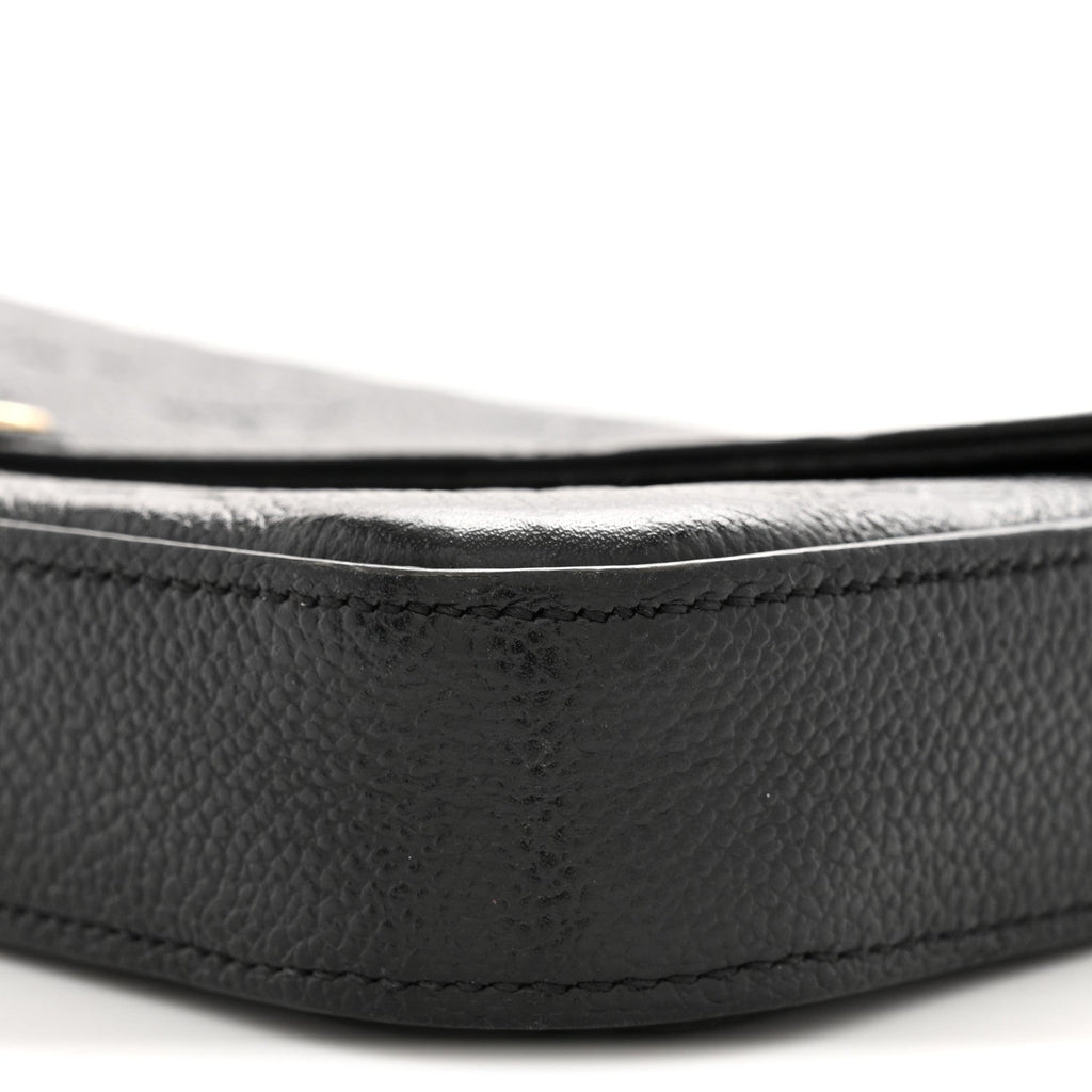 Empreinte Pochette Felicie Chain Wallet Black