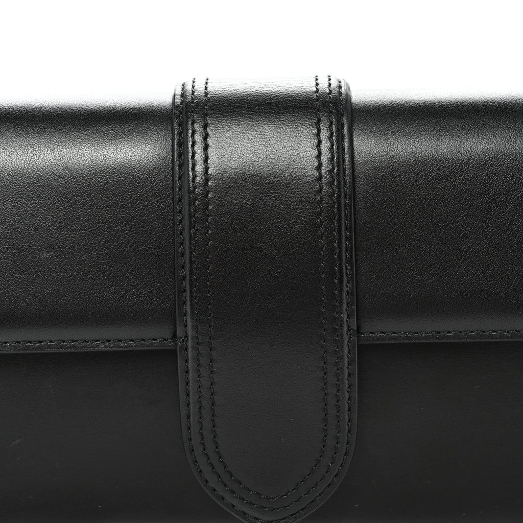 Smooth Calfskin Le Grand Bambino Long Black