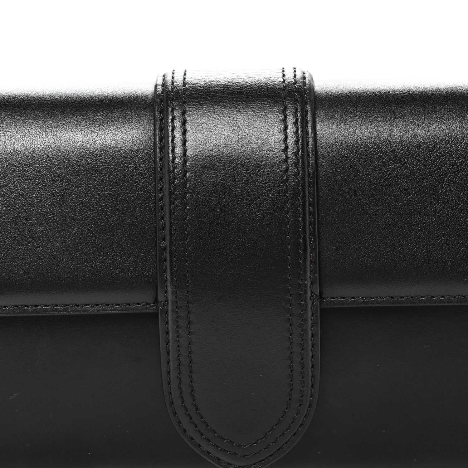 Smooth Calfskin Le Grand Bambino Long Black
