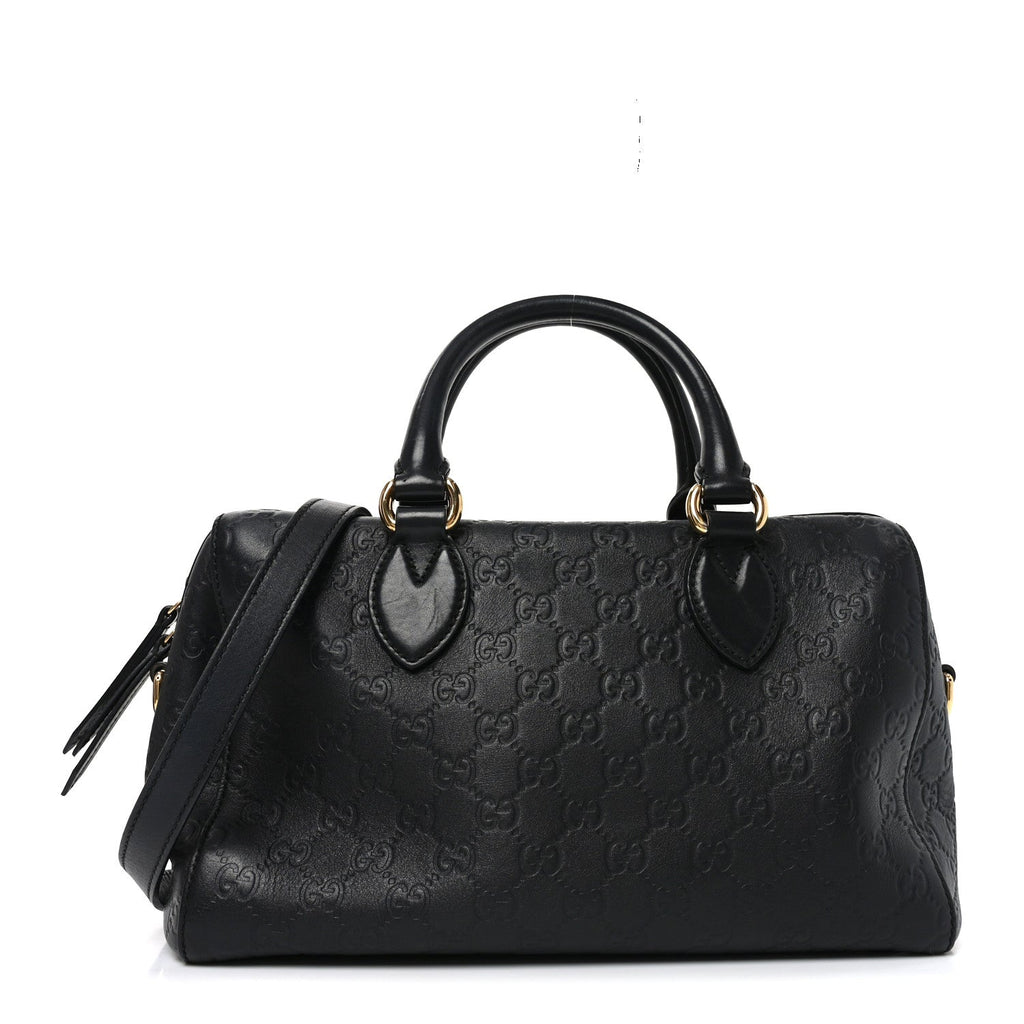 Guccissima Signature Boston Black