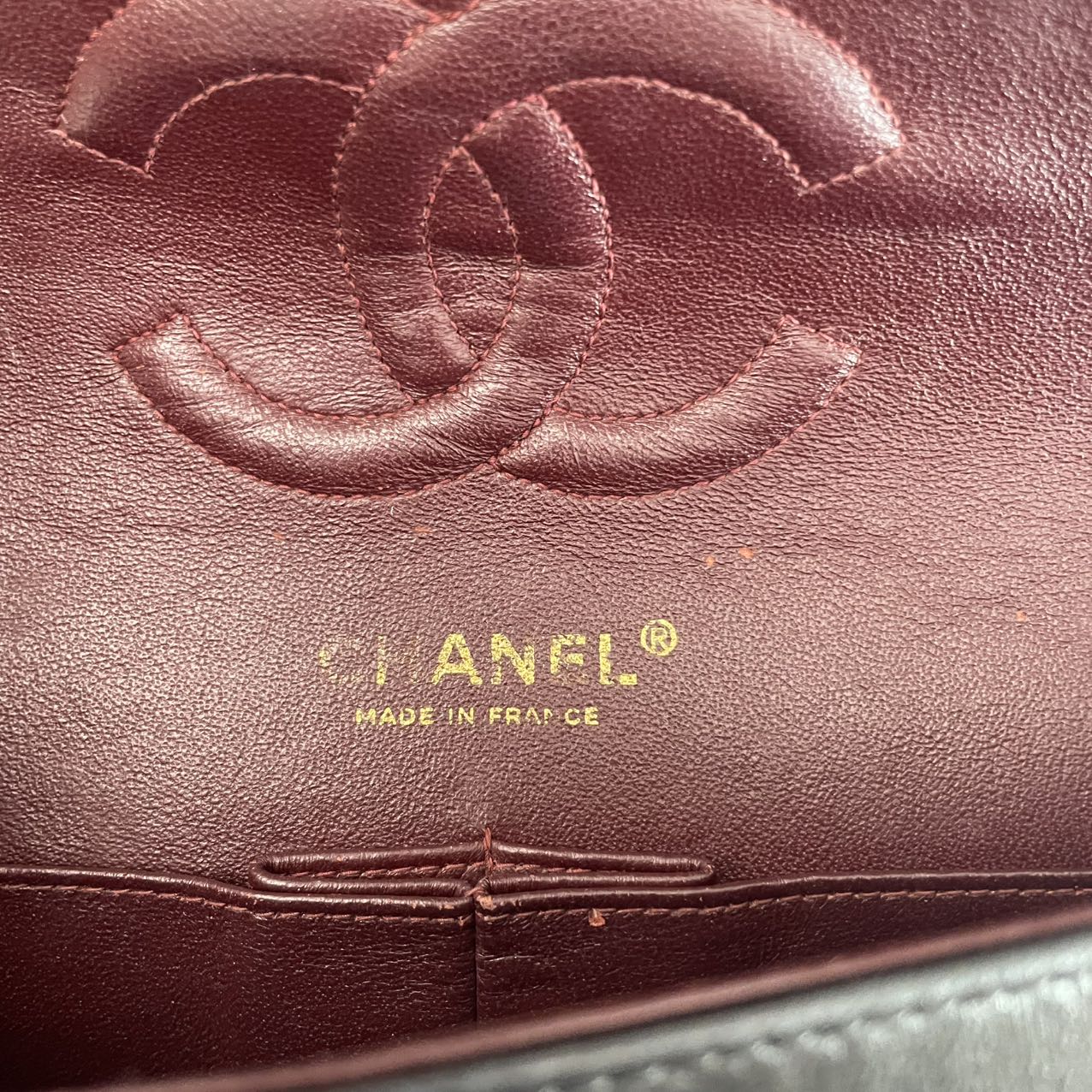 Chanel Timeless Vintage Medium Double Flap Lamb 2006