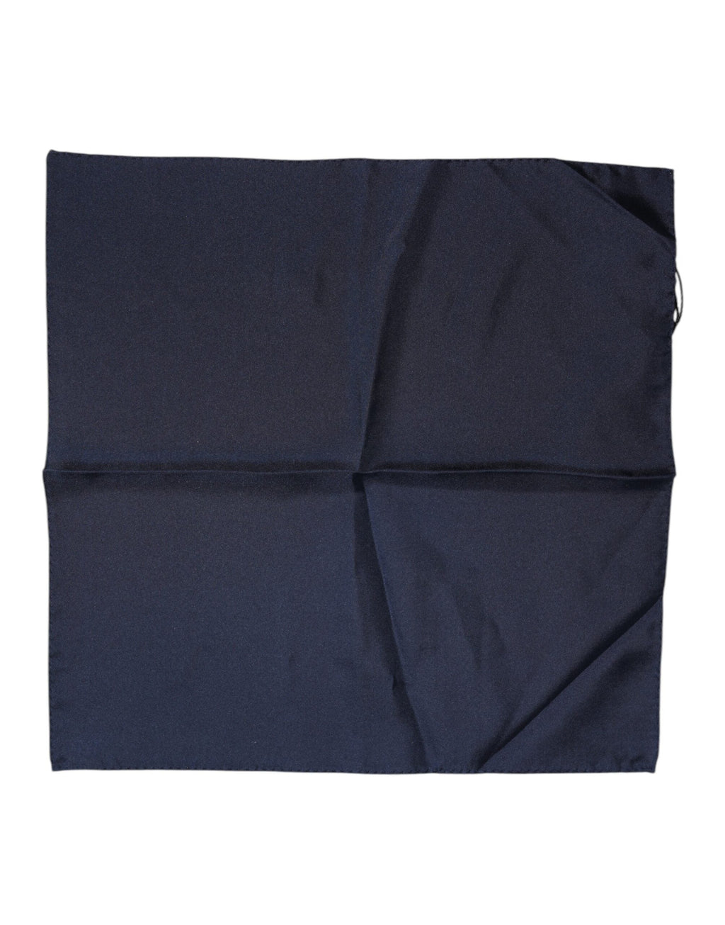 Dolce & Gabbana Dark Blue Silk Square Men Foulard Men's Scarf