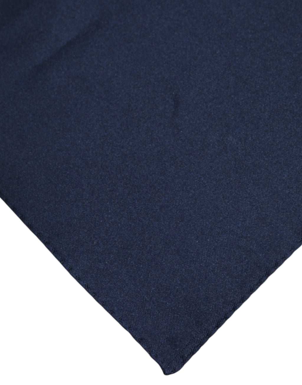 Dolce & Gabbana Dark Blue Silk Square Men Foulard Men's Scarf