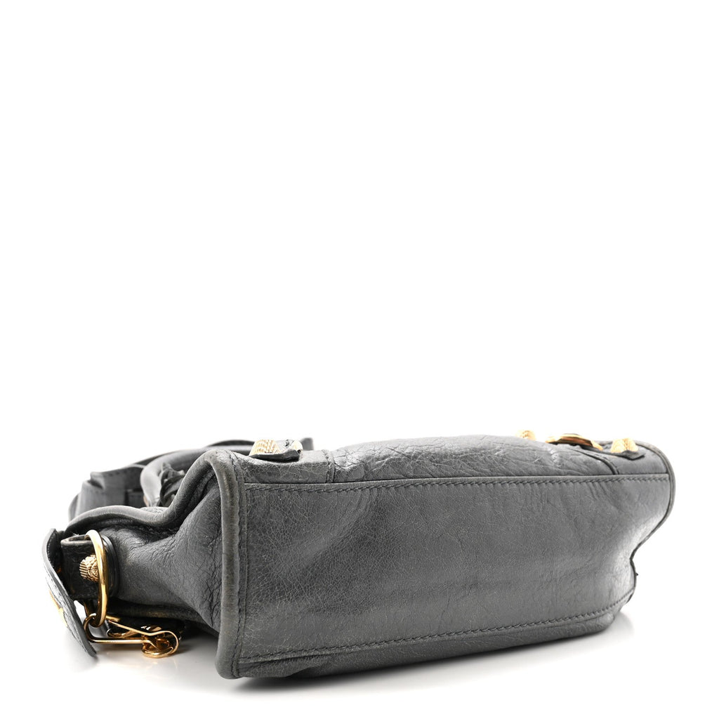 Agneau Giant 12 Gold Hardware Mini City Gris Tarmac